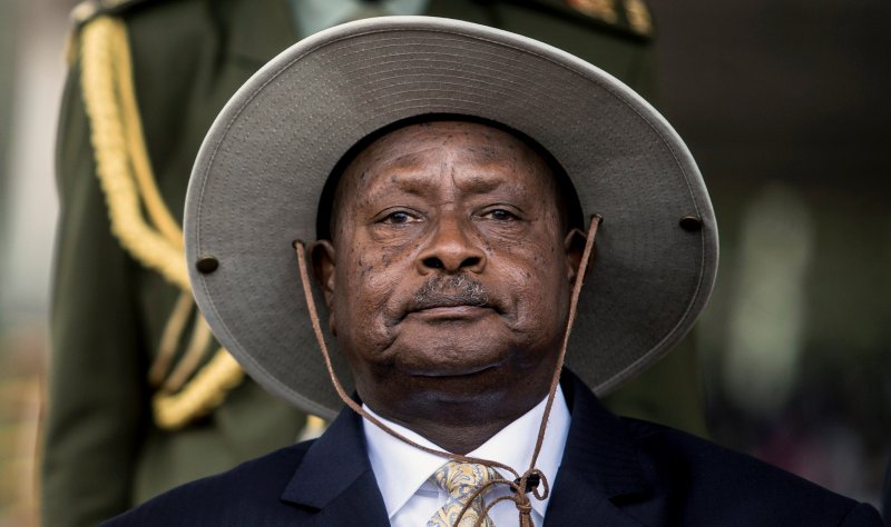 Uganda's President Yoweri Museveni. African politics, Africa politics, Uganda politics.